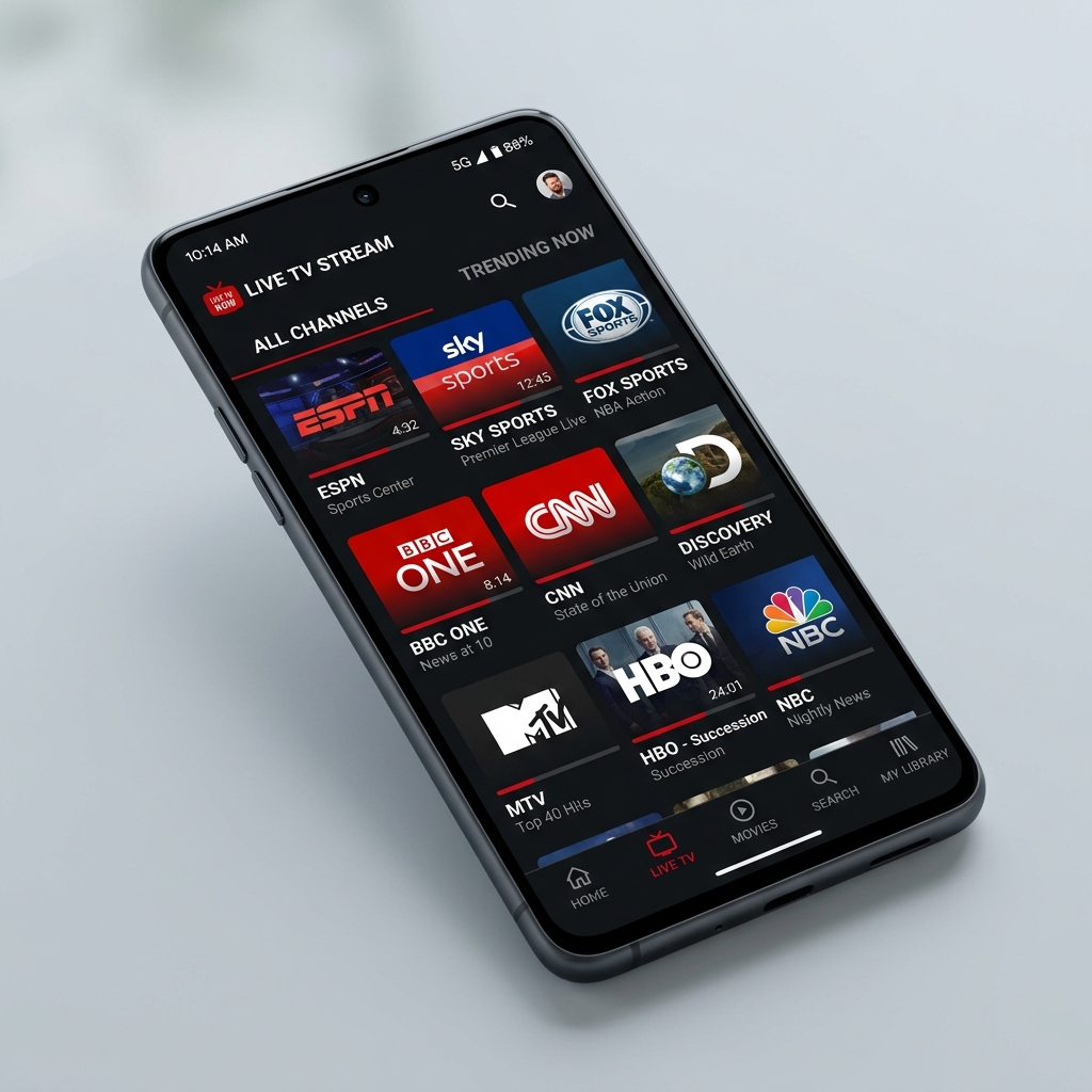 تطبيق Yacine TV APK - ياسين تي في